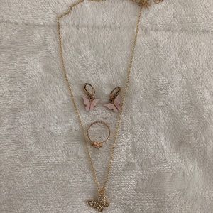 Butterfly Jewelry Set